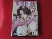 Load image into Gallery viewer, Vintage Adult Erotic Sexy Porn XXX DVD Movie Insatiable Vol. 2 Anime    QQ
