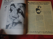 Load image into Gallery viewer, Vintage Nude Erotic Sexy Adult Magazine Stud January 1976     JB60
