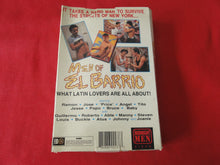 Load image into Gallery viewer, Vintage Adult XXX VHS Porn Tape Video Gay Interest Men of El Barrio     12
