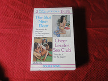 Load image into Gallery viewer, Vintage Adult Paperback Book/Novel Double Novel The Slut Next Door Cheer Leader Sex Club  BT2
