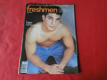 Load image into Gallery viewer, Vintage Adult Erotic Sexy Magazine Gay Interest Freshmen April 2001       64
