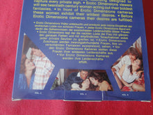 Load image into Gallery viewer, Vintage Adult XXX VHS Porn Tape X-Rated Movie Erotic Dimensions I Want To Watch   X5
