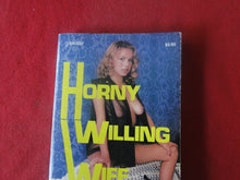 Load image into Gallery viewer, Vintage Erotic Porn Paperback Book/Novel Greenleaf 1981 Horny Willing Wife     X19
