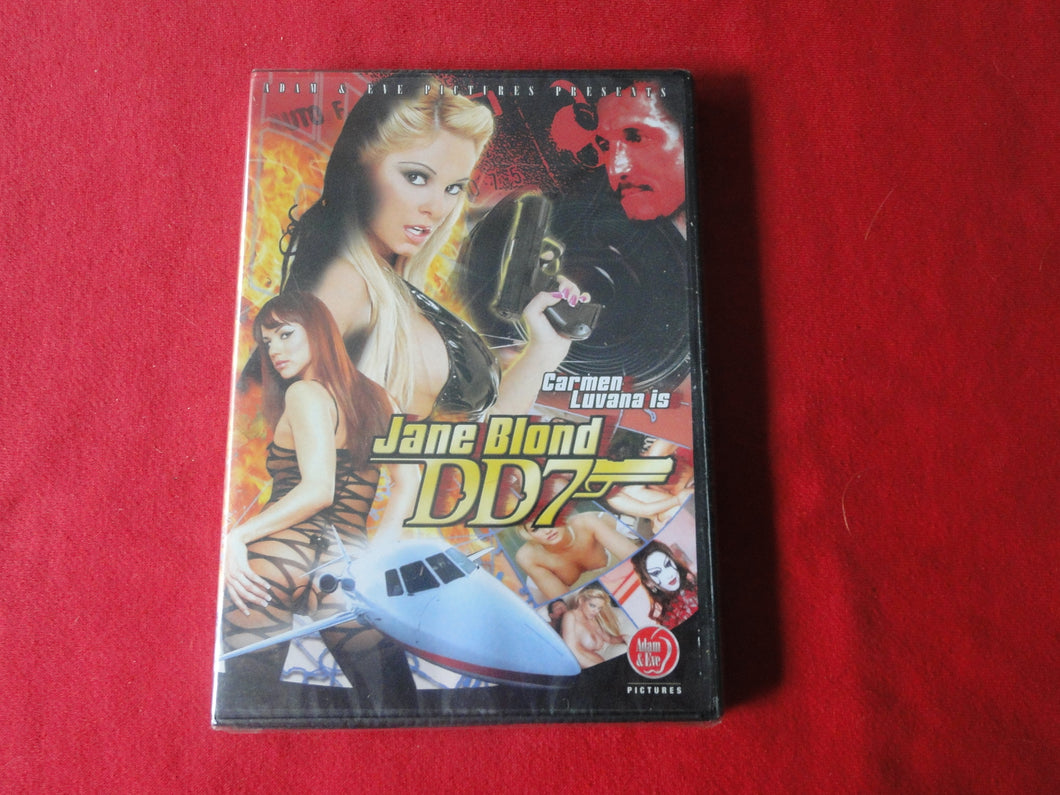 Vintage Adult Erotic Sexy Porn XXX DVD Movie Jane Blond DD7 Carmen Luvana SEALED HC1