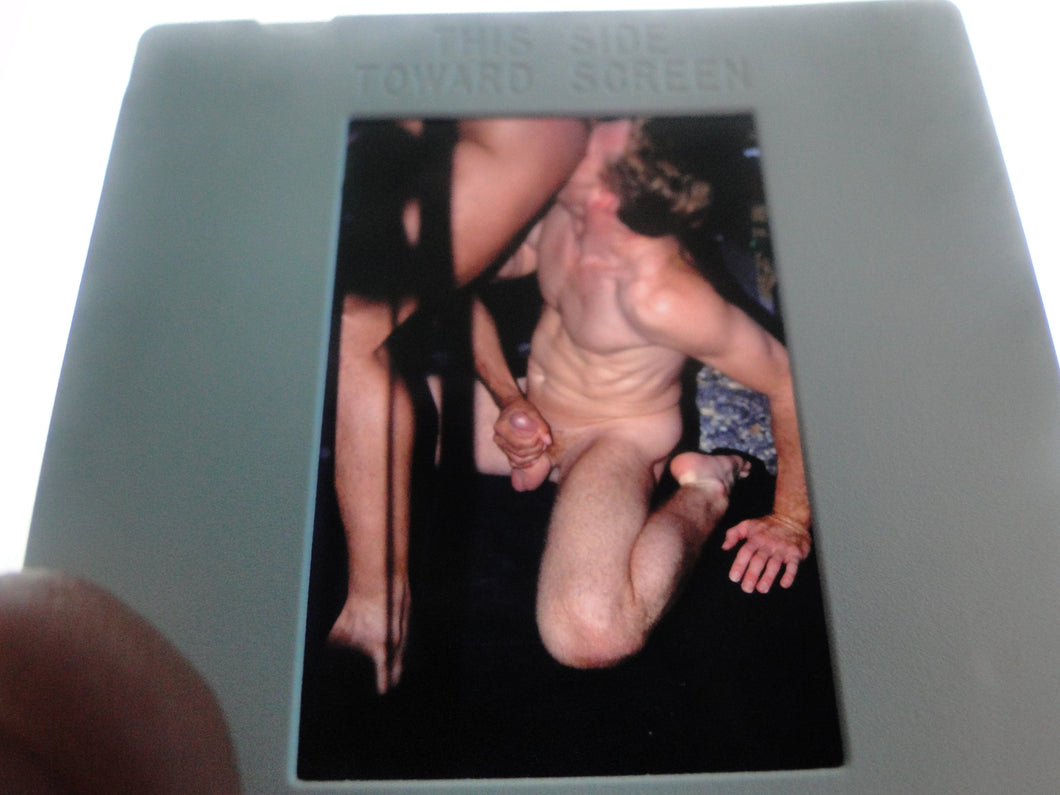 VINTAGE 35MM GAY MALE SLIDE BEEFCAKE MUSCLE NUDE FALCON STUDIOS Z23o
