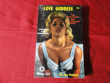 Load image into Gallery viewer, Vintage Adult Paperback Book/Novel Love Goddess 1962             BT2
