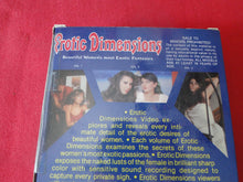 Load image into Gallery viewer, Vintage Adult XXX VHS Porn Tape X-Rated Movie Erotic Dimensions A Woman's Lust   X5
