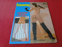 Load image into Gallery viewer, Vintage Nude Erotic Sexy Adult Magazine Fanny 1985          G4
