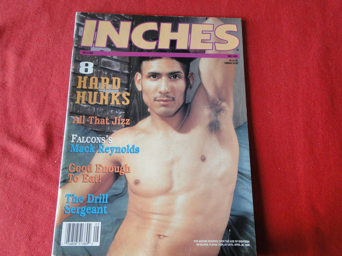 Vintage Adult Erotic Sexy Magazine Gay Interest Inches May 1995 G7 ...