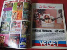 Load image into Gallery viewer, Vintage Nude Erotic Sexy Adult Magazine Adult Magazine Velvet December 1991      P92
