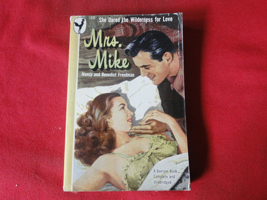 Vintage Adult Paperback Book/Novel Mrs. Mike 1947      G5