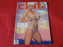 Load image into Gallery viewer, Vintage Nude Erotic Sexy Adult Magazine Club May 1986 Seka    P8
