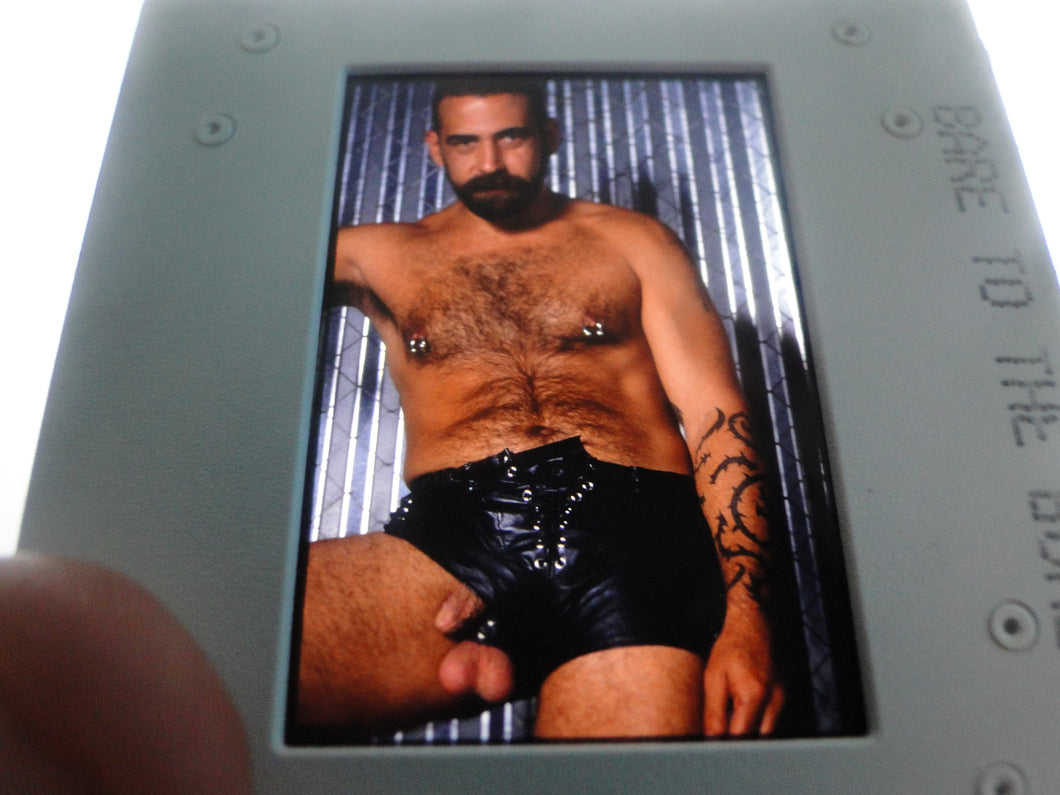 VINTAGE 35MM GAY MALE SLIDE BEEFCAKE MUSCLE NUDE FALCON STUDIOS Z24d