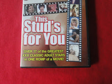 Load image into Gallery viewer, Vintage Adult Erotic Sexy Porn XXX DVD Movie this Stud's For You Seka John Holmes HC1
