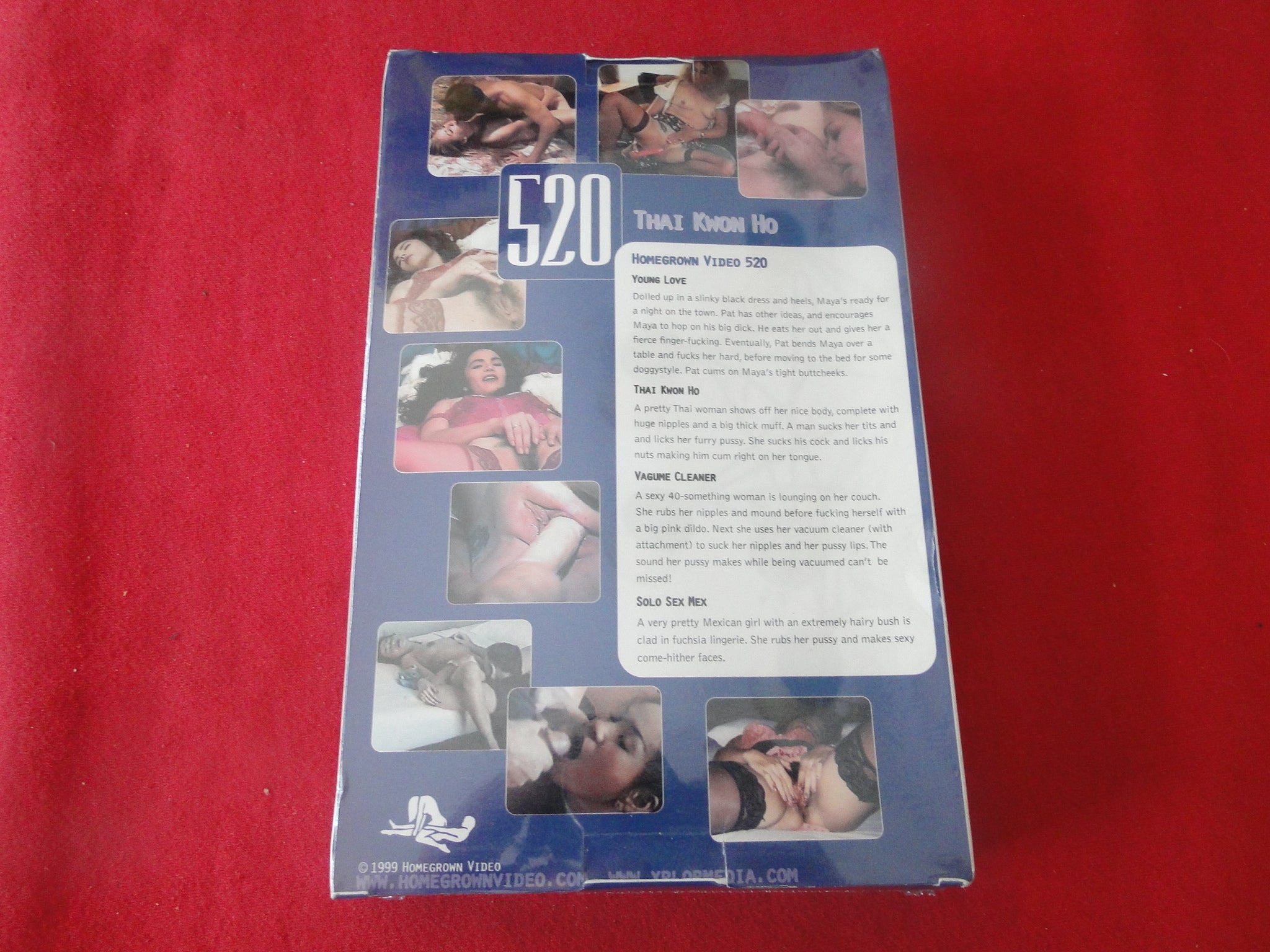 Vintage Adult XXX VHS Porn Tape X-Rated Movie Home Grown Video Amateur