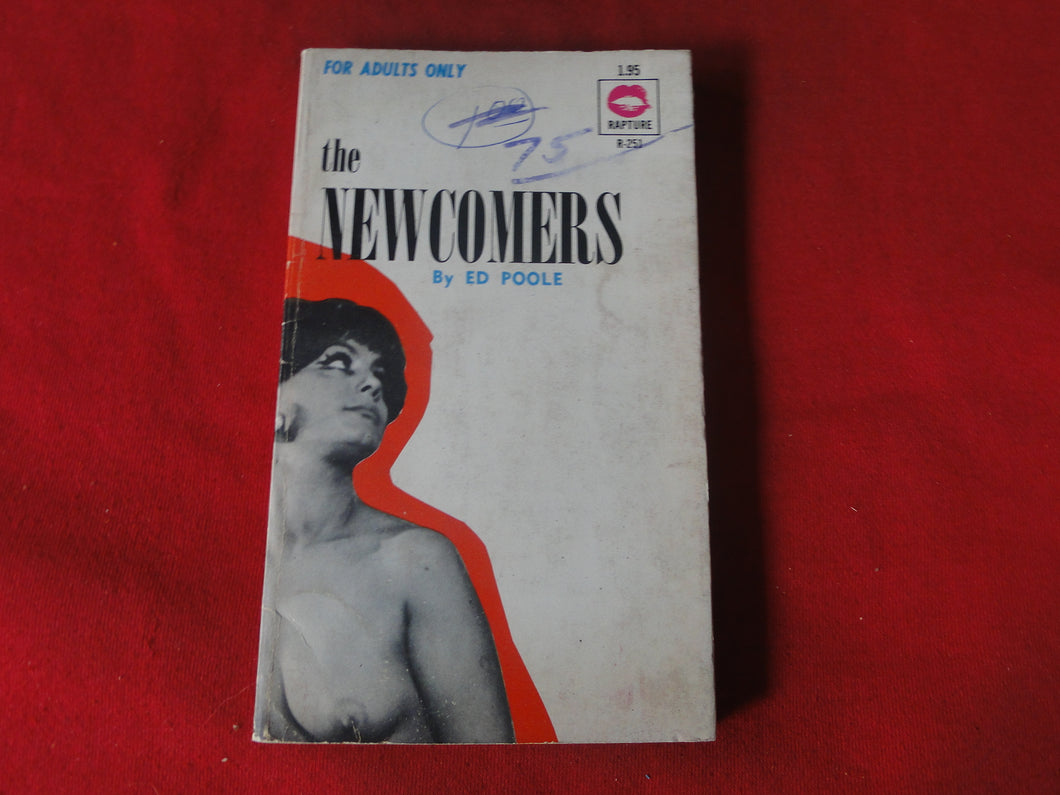 Vintage Adult Paperback Book/Novel The New Comers Ed Poole 1969       G5
