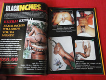 Load image into Gallery viewer, Vintage Adult Erotic Sexy Magazine Gay Interest Black Inches July 2000     G7
