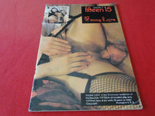Load image into Gallery viewer, Vintage Nude Erotic Sexy Adult Magazine Color No 7 Fifteen 15 Young Love DAMAGE TO COVER G4
