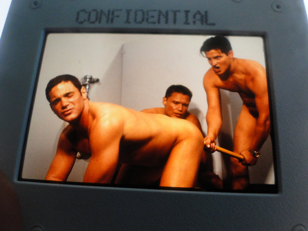 VINTAGE 35MM GAY MALE SLIDE BEEFCAKE MUSCLE NUDE FALCON STUDIOS Z24x