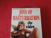 Load image into Gallery viewer, Vintage Adult XXX VHS Porn Tape X-Rated Movie Joys of Masturbation The Video   X5
