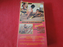 Load image into Gallery viewer, Vintage Adult XXX VHS Porn Tape X-Rated Movie Joys of Masturbation The Video   X5
