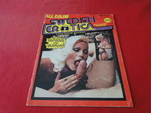 Load image into Gallery viewer, Vintage Nude Erotic Sexy Adult Magazine Swedish Erotica #28 John Holmes and Seka A BIT ROUGHG2
