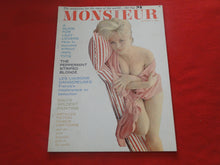 Load image into Gallery viewer, Vintage Nude Erotic Sexy Adult Magazine Monsieur August 1962      JB6
