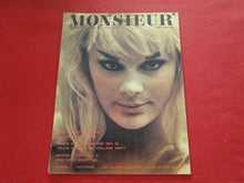 Load image into Gallery viewer, Vintage Nude Erotic Sexy Adult Magazine Monsieur June 1962        JB6
