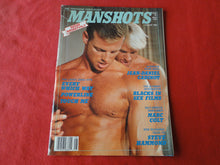 Load image into Gallery viewer, Vintage Adult Erotic Sexy Magazine Gay Interest Manshots August 1989     G8
