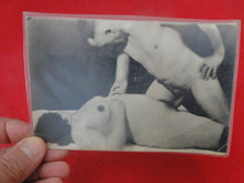 Load image into Gallery viewer, Vintage EARLY ORIGINAL Erotic Sexy Adult Nude Woman Intercourse Photo   H15c
