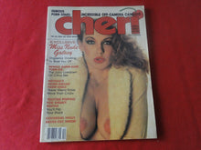 Load image into Gallery viewer, Vintage Nude Erotic Sexy Adult Magazine Cheri December 1981     P14
