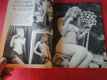 Load image into Gallery viewer, Vintage Nude Erotic Sexy Adult Magazine Jaguar September 1972       P87
