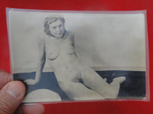 Load image into Gallery viewer, Vintage EARLY ORIGINAL Erotic Sexy Adult Nude Woman Photo   H15e
