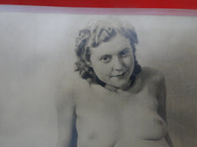 Load image into Gallery viewer, Vintage EARLY ORIGINAL Erotic Sexy Adult Nude Woman Photo   H15e
