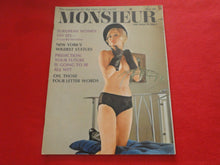 Load image into Gallery viewer, Vintage Nude Erotic Sexy Adult Magazine Monsieur May 1966         JB6
