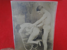 Load image into Gallery viewer, Vintage EARLY ORIGINAL Erotic Sexy Adult Nude Woman Intercourse Photo   H15g
