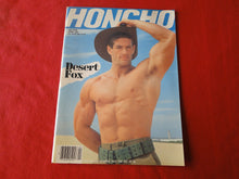 Load image into Gallery viewer, Vintage Adult Erotic Sexy Magazine Gay Interest Honcho April 1987          G8
