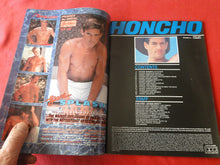 Load image into Gallery viewer, Vintage Adult Erotic Sexy Magazine Gay Interest Honcho April 1987          G8
