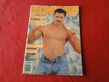 Load image into Gallery viewer, Vintage Adult Erotic Sexy Magazine Gay Interest Honcho March 1989          G8
