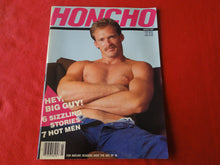 Load image into Gallery viewer, Vintage Adult Erotic Sexy Magazine Gay Interest Honcho March 1987         G8

