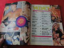 Load image into Gallery viewer, Vintage Nude Erotic Sexy Adult Magazine Velvet August 1991        P73
