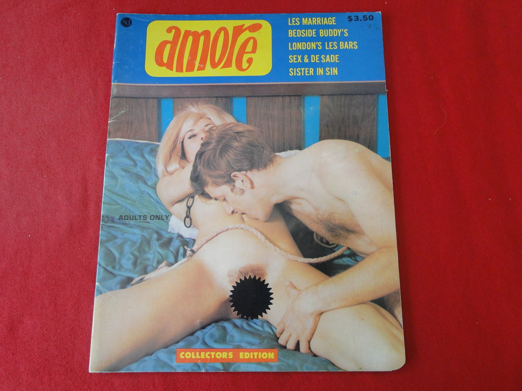 Vintage Nude Erotic Sexy Adult Magazine Amore       G2