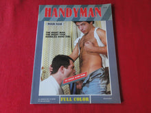 Load image into Gallery viewer, Vintage Adult Erotic Sexy Magazine Gay Interest Handyman All Color     P86
