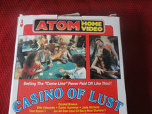 Load image into Gallery viewer, Vintage Adult XXX VHS Porn Tape Adult Video Movie Casino of Lust      CJ
