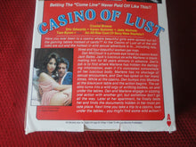 Load image into Gallery viewer, Vintage Adult XXX VHS Porn Tape Adult Video Movie Casino of Lust      CJ
