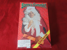 Load image into Gallery viewer, Vintage Adult XXX VHS Porn Tape Adult Video Movie Santa's Cummin' Jeff Stryker     CJ
