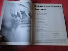 Load image into Gallery viewer, Vintage Nude Erotic Sexy Adult Magazine X-Rated Affairs 1985           P87
