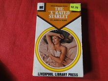 Load image into Gallery viewer, Vintage Adult Paperback Novel/Book  The "X" Rated Starlet Liverpool    FF
