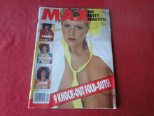 Load image into Gallery viewer, Vintage Nude Erotic Sexy Adult Magazine Max Sept. 1986             P87
