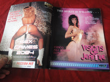 Load image into Gallery viewer, Vintage Nude Erotic Sexy Adult Magazine Video View 1985 Tracy Dick    P84
